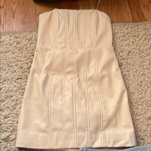 DO+BE Strapless Cream Dress